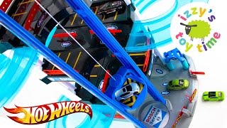 Hot Wheels Bosch 5 Level Car Park Playset  Fun Toy Cars [upl. by Narmak]