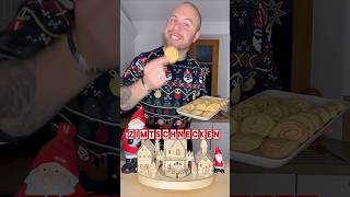 weihnachten plätzchen ❤️ rezept ⬇️ zimtschnecken christmas backen rezepte [upl. by Eseilanna]