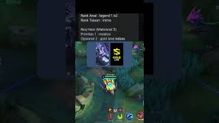 Bos muda kah guiss PART2 mobilelegends mobilelegendsid mlbb mlbbcreatorcamp [upl. by Luigino]