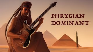 E Phrygian Dominant Guitar Arps Backing Track [upl. by Elnora717]