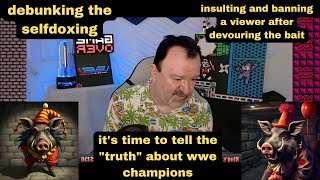 DsPits time to tell the quottruthquot about wwe championsdebunking the selfdoxing [upl. by Merle12]