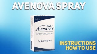 Avenova spray how to use Mechanism of action Uses Dosage Side Effects [upl. by Nosdivad]