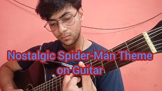 SpiderMan 1967 Theme  Fingerstyle Guitar Cover [upl. by Loats702]