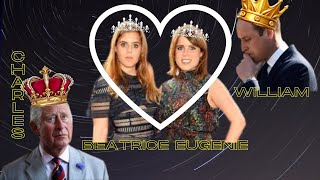 Princesses Beatrice Eugenie take up slack for King Charles and Princess Catherine Tarot Card Reading [upl. by Ainod]