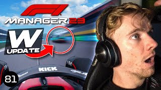 THEY FIXED MY BIGGEST PROBLEM WITH THIS GAME  F1 Manager 2023 Career 81 [upl. by Deina]