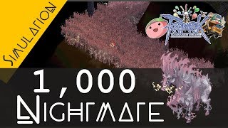 Ragnarok Online Simulation 1000 NIGHTMARE Farming zeny [upl. by Dnyletak]