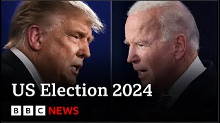 US Election 2024 The Trump v Biden rematch is under way  BBC News [upl. by Mikael]