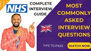 Interview Questions for NHS Jobs  Radiographer and Other Skilled Worker Paramedics [upl. by Esinaj]