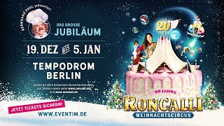 20 Original Roncalli Weihnachtscircus Berlin 20242025 [upl. by Holli542]