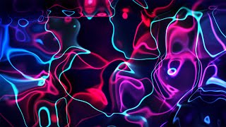 Bright Abstract Neon Multicolor Lines Animation Background video  Footage  Screensaver [upl. by Ahsinrats600]