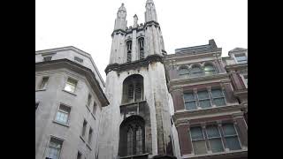 Change Ringing at St Michael Cornhill London 2 [upl. by Boleslaw]