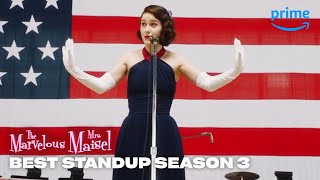 Best StandUp Season 3  The Marvelous Mrs Maisel  Prime Video [upl. by Karoly932]