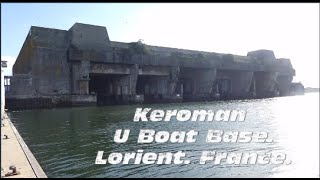 keroman u boat pens lorient france movie [upl. by Clarkin]