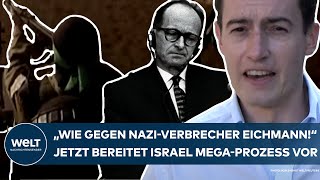 KRIEG IN NAHOST quotWie Prozess gegen Nazi Eichmannquot Israel bereitet Verfahren zu HamasMassaker vor [upl. by Gherlein]