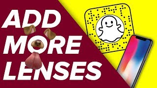 How to Add MORE Filters on Snapchat [upl. by Tenner]