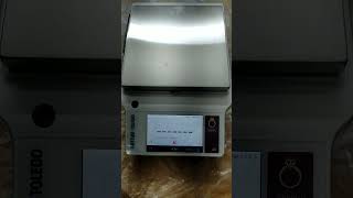 Mettler JET6002g calibration procedure [upl. by Leboff]