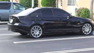 BMW 325I 2006 WITH 19quot OEM M3 E46 CONVERSION [upl. by Nirag788]