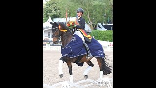 Jessica von BredowWerndl Wins Gold for Germany in individual dressage at Olympic 2021 [upl. by Llertrac293]