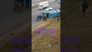 Accident at Mombasa road near kapa oil no death [upl. by Assenahs853]