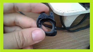 How to repair the bobbin holder and adjust the correct tension [upl. by Schweitzer]