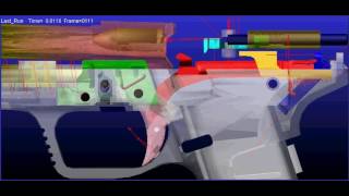 XM9 MECHANISM SIMULATION [upl. by Lramaj472]