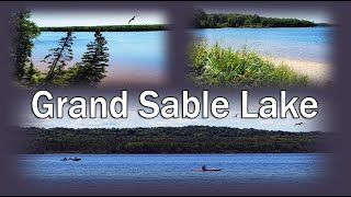 Grand Sable Lake Alger County Upper Peninsula MICHIGAN [upl. by Esilenna]