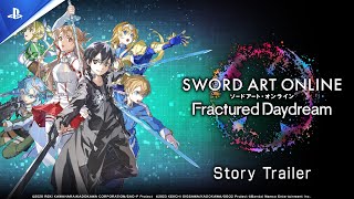 SWORD ART ONLINE Fractured Daydream  Trailer de lhistoire  PS5 [upl. by Inglebert]