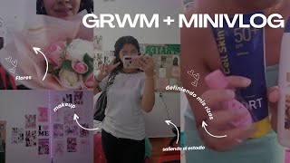 ⊹₊｡ GRWM ˚₊⊹ arréglate conmigo para salir   minivlog [upl. by Notserc227]