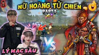 FREE FIRE  CENA Bất Ngờ Khi Nữ Hoàng Tử Chiến Ra Tay Đối Đầu Với Trùm Cuối Wukong Part 5😱 [upl. by Enyallij]