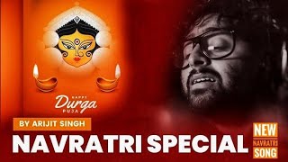 MAIYA TERI JAI JAIKAR Lyrical  Arijit Singh Jeet Ganguli Gurmeet Chaudhary Navratri Special Song [upl. by Roxie534]