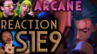 JinxNO Were shook amp stunned  ARCANE S1x9 REACTION [upl. by Nidraj]