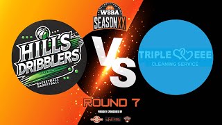 S20 Round 7  Hills Dribblers vs Triple EEE [upl. by Qidas]