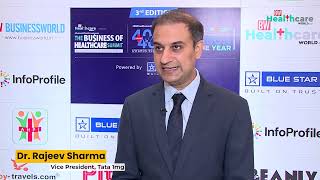 Dr Rajeev Sharma VP Tata 1mg BW The Business Of Healthcare Summit  BW Healthcare World 40 U40 [upl. by Anivol]