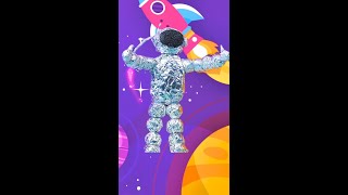 ASTRONAUTA DIY 👨‍🚀🚀 Z GLINY I FOLII rzemieślnictwo [upl. by Kitti]