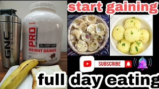 full day diet plan for weight gain  full day eating with GNC india fitness fitnessmotivation [upl. by Niuq]