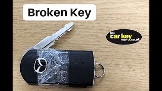 FIX Mazda key repair broken Flip [upl. by Fairbanks]