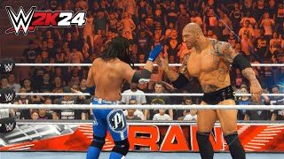 FULLMATCH RANDY ORTON amp CODY RHODES VS AJ STYLES amp BATISTA TAG TEAM WWE RAW 2024 [upl. by Eirtemed951]