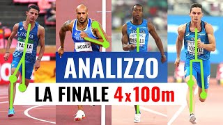 Finale 4x100 metri alle OLIMPIADI l’ANALISI della corsa dello straordinario TEAM ITALIANO [upl. by Oznol]