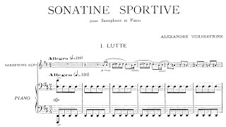 Alexander Tcherepnin Sonatine Sportive Op 63 1939 [upl. by Bohun455]