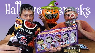 Trying Japanese Halloween Snacks [upl. by Lionel]