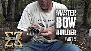 Master Bow Builder Series Part 5 Building a Primitive Arrow [upl. by Bigg]