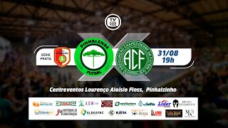 PINHALENSE x CHAPECOENSE  Campeonato Catarinense Série Prata 2024 [upl. by Anirok608]