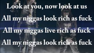 Lil Wayne ft 2Chainz Rich as Fck lyrics [upl. by Vaclav]