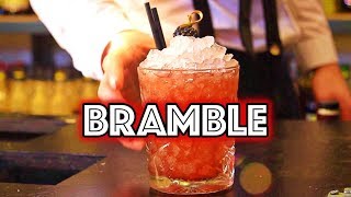 HOW TO MAKE A BRAMBLE THE BEST FRUITY GIN COCKTAIL [upl. by Hilde545]