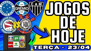 ðŸ•JOGOS DE HOJE  COPA LIBERTADORES SULAMERICANA PREMIER LEAGUE  COPA DA ITALIA [upl. by Etteb]