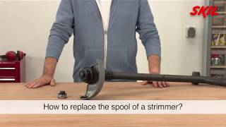 How to replace the spool of a strimmer [upl. by Orfield]