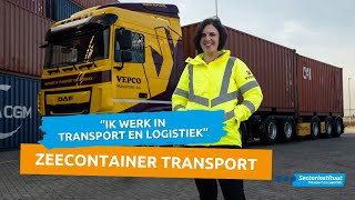 Van A naar B als chauffeur zeecontainer  STLNL [upl. by Yclek]