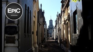 Cementerio de Chacarita  Buenos Aires Argentina HD [upl. by Ayanahs31]