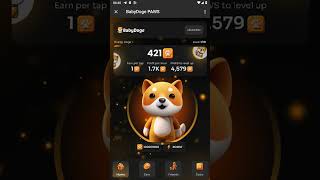 BABY DOGE PAWS BOT telegram [upl. by Sebastiano629]