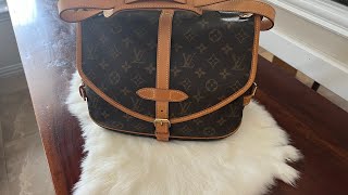 Louis Vuitton Saumur sawmer 30 Vintage [upl. by Tebasile210]